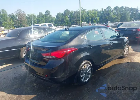 2016 Hyundai Elantra Se z USA, uszkodzony, nr VIN 5NPDH4AE1GH783273